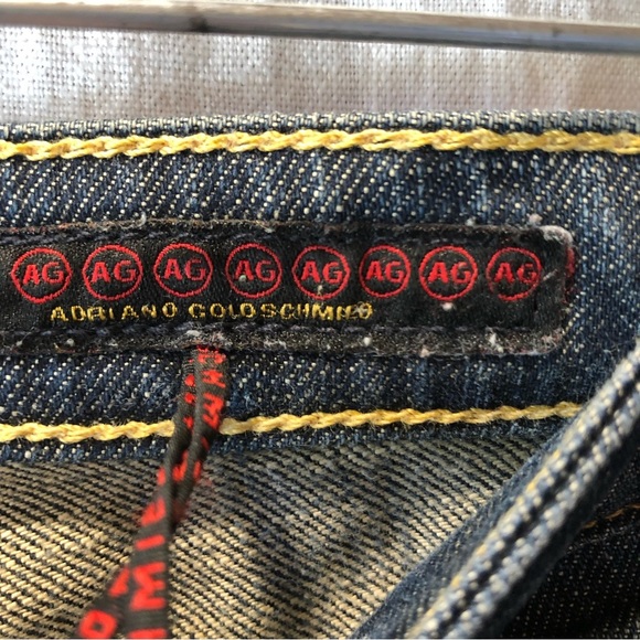 Adriano Goldschmied AG “the kiss” boot cut medium wash jeans 27R - Picture 3 of 9